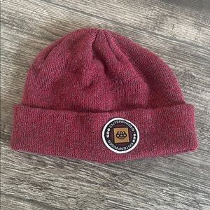686 Red Knit Beanie